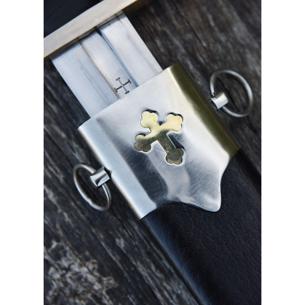 Templi Épée de la milice avec fourreau - 6