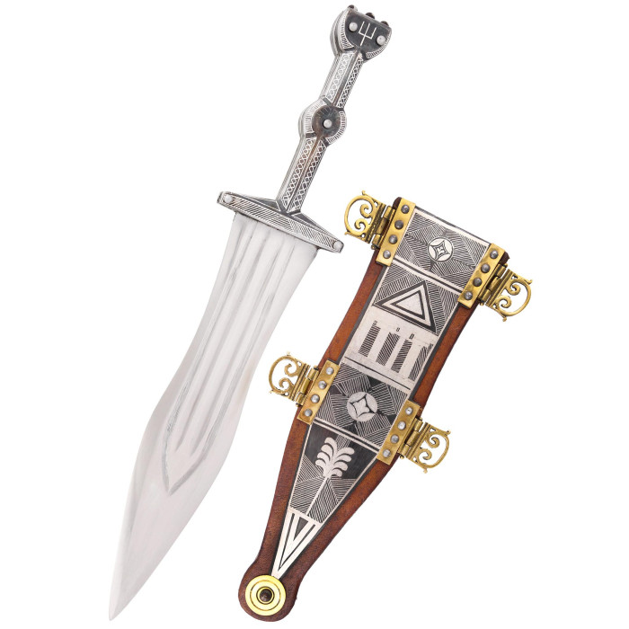 Pugio de Vindonissa com incrustações de prata  - 1