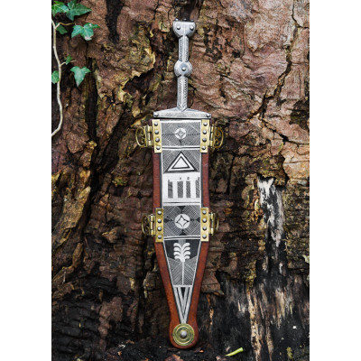 Pugio de Vindonissa com incrustações de prata  - 3