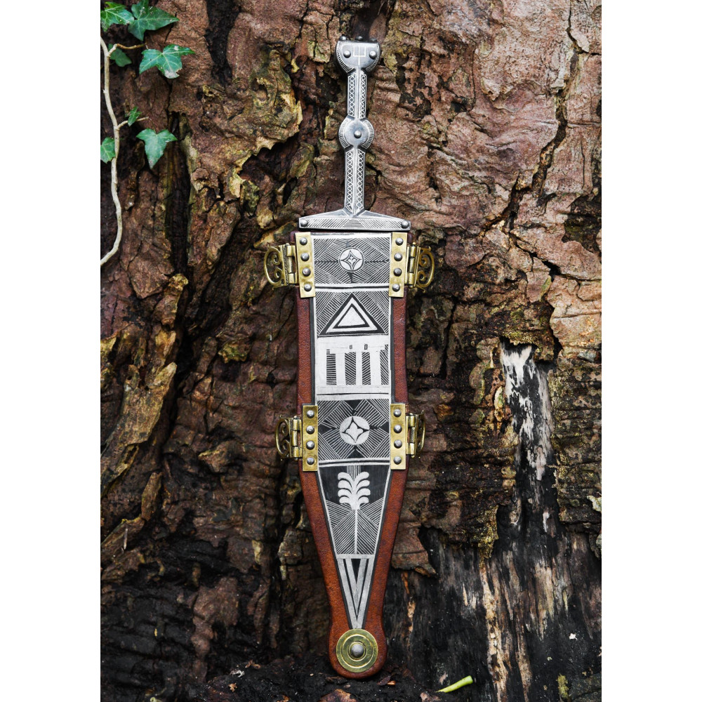 Pugio de Vindonissa con intarsi in argento - 3