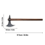 Ascia da battaglia vichinga forgiata a mano - 2