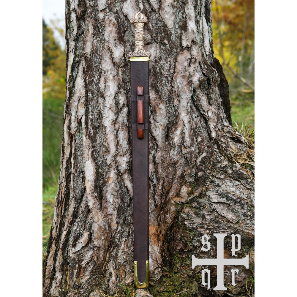 Sword of the Vendel Period of Gotland (Broa), 8th C., Bronze Hilt - 3