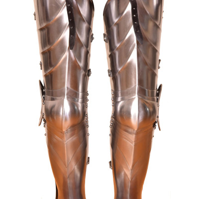 Armatura da cavaliere medievale, armatura completa con supporto - 5