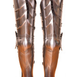 Armatura da cavaliere medievale, armatura completa con supporto - 5