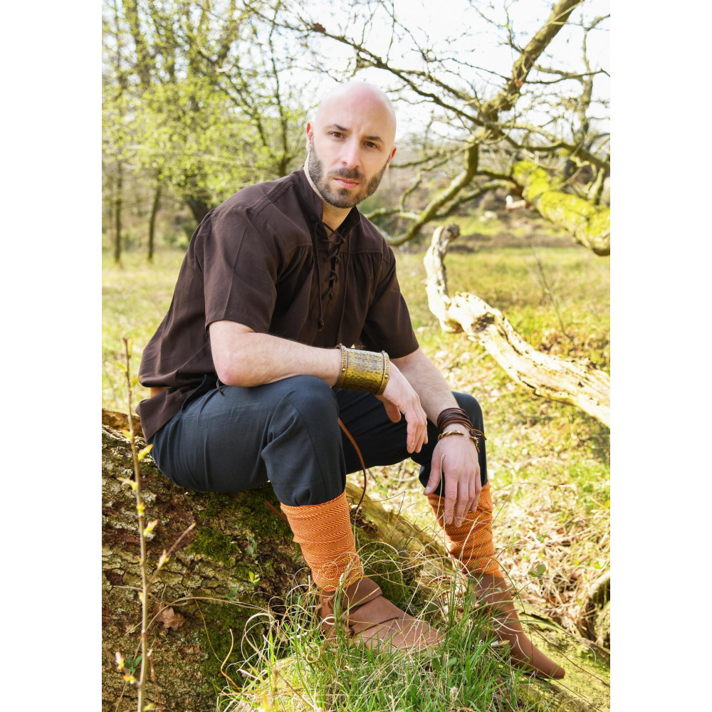 Calça Medieval Básica Hagen, azul escuro  - 3