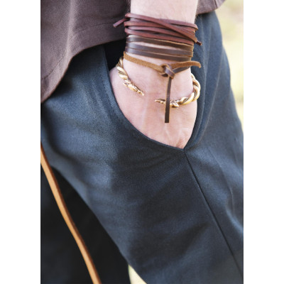 Basic Medieval Pants Hagen, dark blue - 6