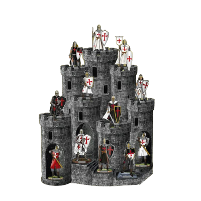 Castillo de resina, tamaño 27cm - 2