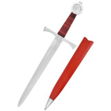 Medieval Dagger with Sheath, Light and Blunt Combat Version - 1