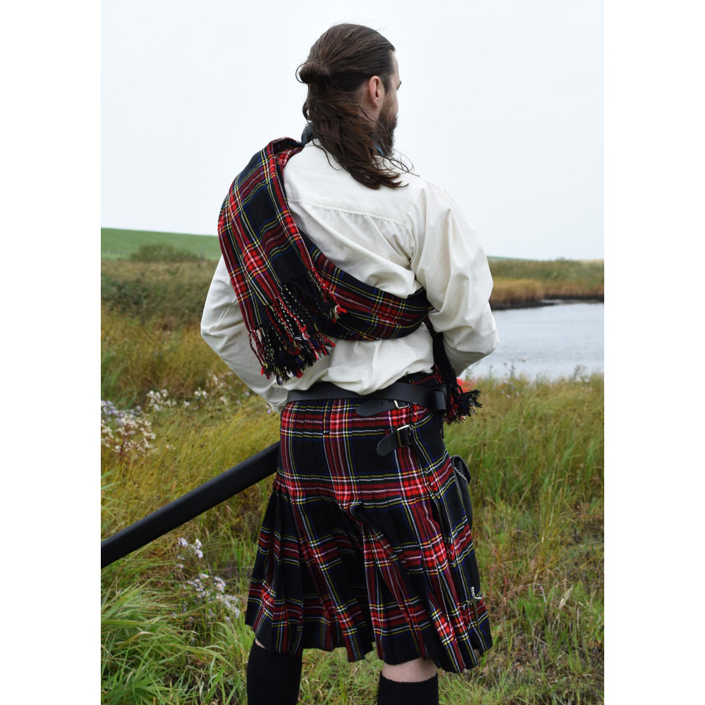 Kilt da 8 yard, tartan Stewart - 3