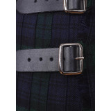 8 yard kilt, tartan watch  - 7