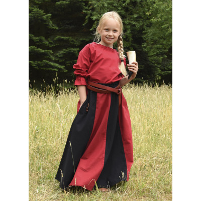Blusa Medieval Helena para Niños, rojo Inicio