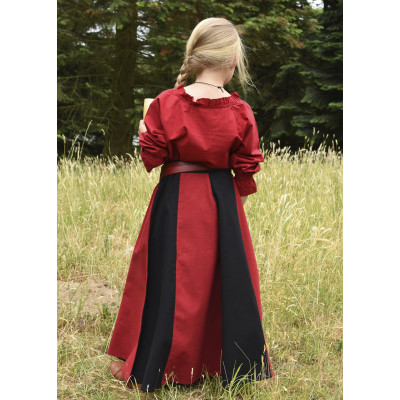 Helena Medieval Blouse for Children, red