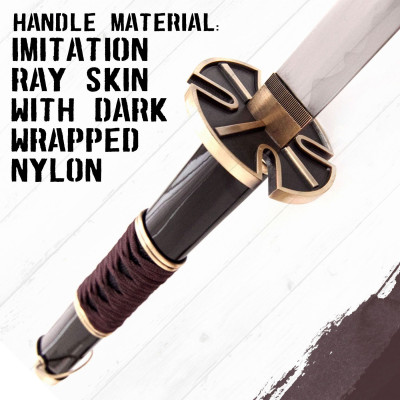 Katana de anime One Piece Roronoa Zoro Sandai Kitetsu Inizio