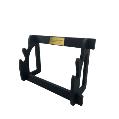 Espositore in legno massello per 1 Spada e Fodero Inizio