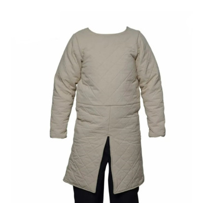 Gambeson in tela trapuntata con maniche lunghe Inizio