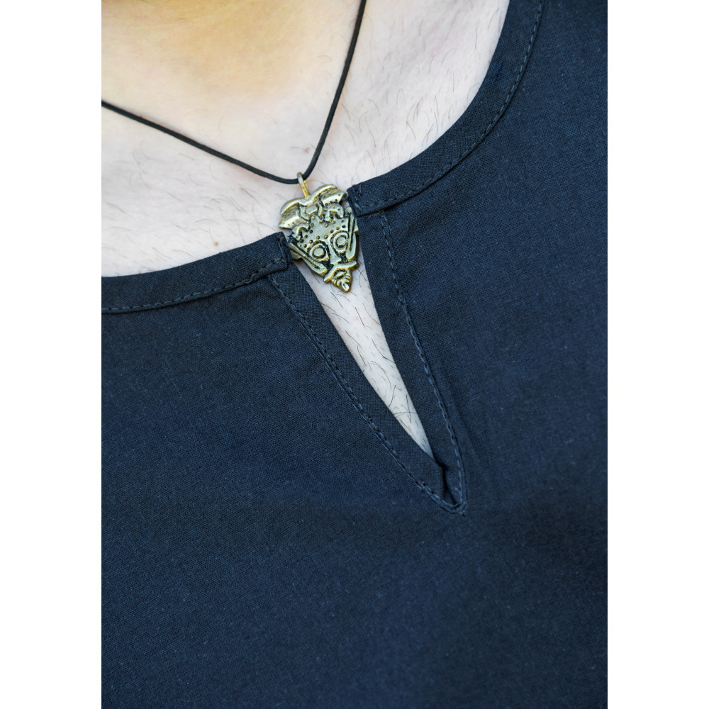 Clement Basic Medieval Tunic, Sleeveless, Dark Blue BigSMIXLXXLBrus...