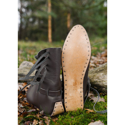 Medias botas Viking, Buskins, marrón oscuro Inicio