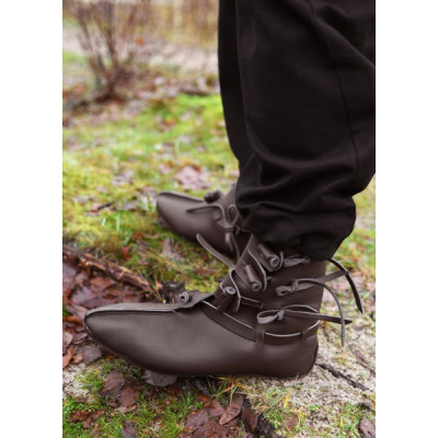 Viking Demi-bottes, Buskins, marron foncé Commencement