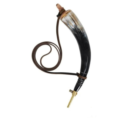 Viking Medieval Powder Horn Authentic and functional horn accessory