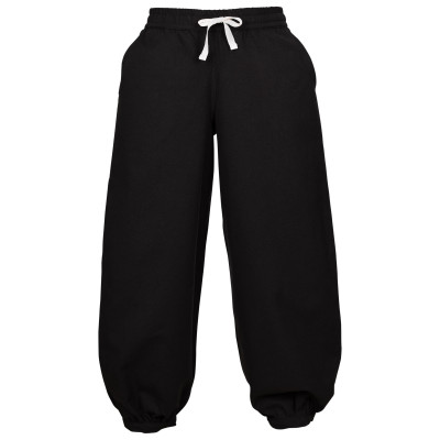 Pantalón Thore Medieval de Pierna Ancha para Niño, Negro Inicio