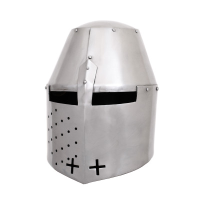 Medieval Helm Inglés Pembridge Details: - Material: 1.2 mm steel, l...