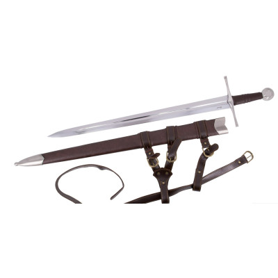 Espada funcional com tamanho total de 99 cm com bainha InícioInício