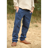 Calças Medievais Básicas Hagen, azul InícioInício