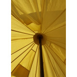 LARP Merglin tent, natural color, 4m Delivery includes all the nece...