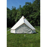 LARP Merglin tent, natural color, 4m Delivery includes all the nece...