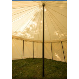Tienda Redonda Medieval, 5 m de Diámetro, 425 gramos, color natural...