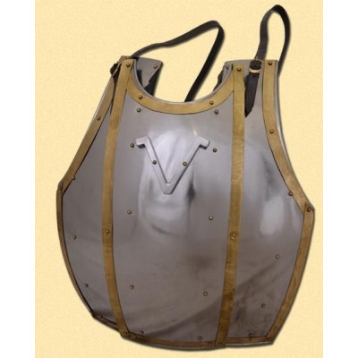 Peitoral em aço Churburg do final da Idade Média  - 1