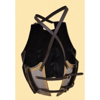 Peitoral em aço Churburg do final da Idade Média  - 2