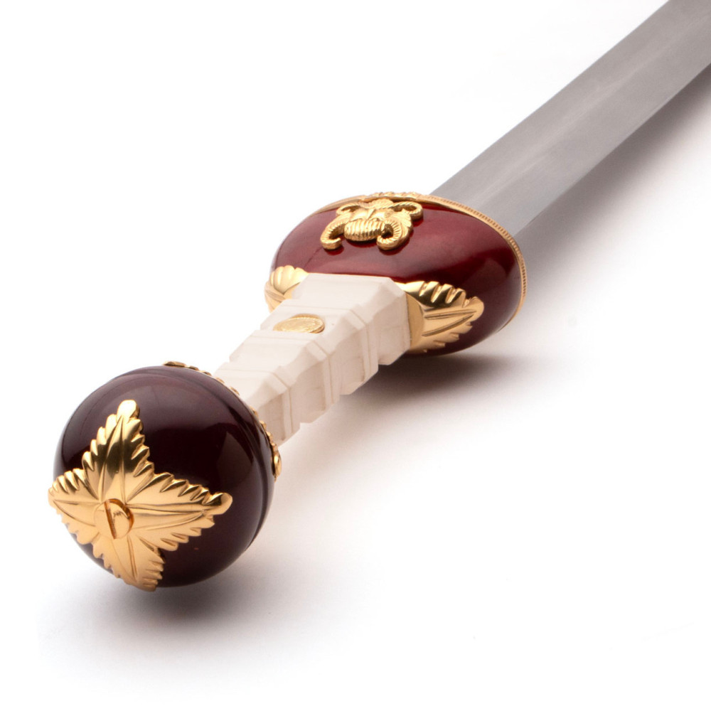 Espada romana Gladius con vaina negra Inicio