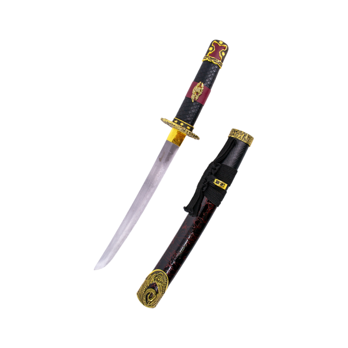 Decorato sia in nero che in rosso Inizio