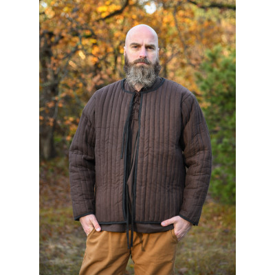 Padded Frame Gambeson, Brown - Black   Größentabelle - Herren - Obe...