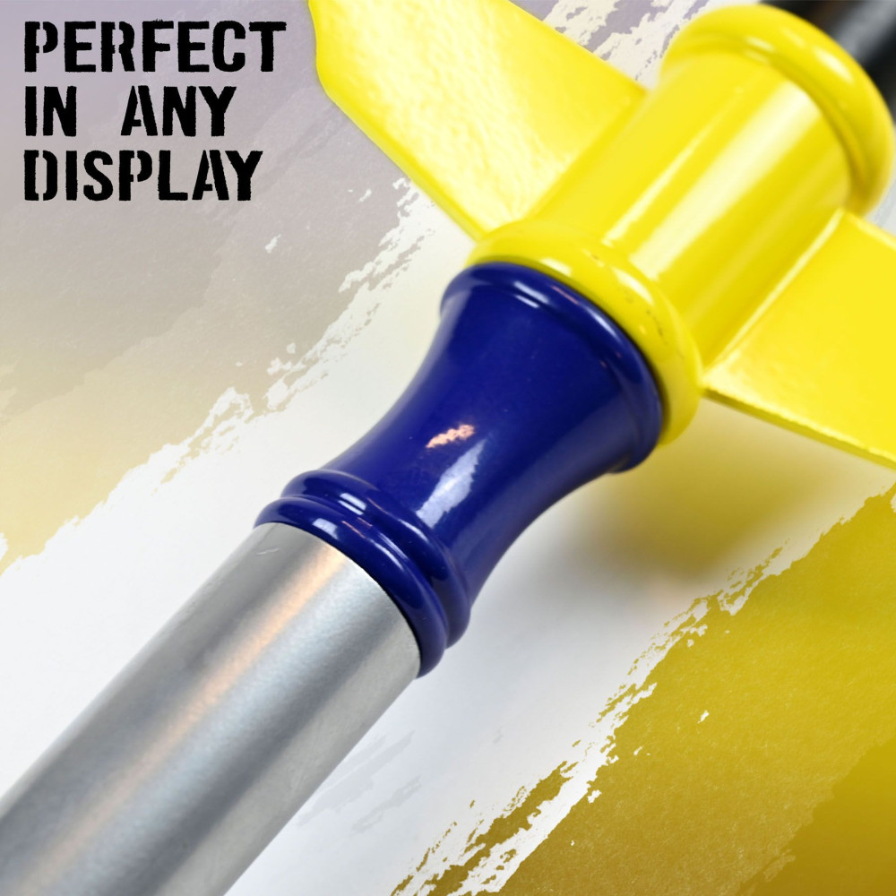 Chave gigante da fantasia do metal à espada da cidade InícioInício