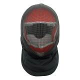 Máscara de esgrima del dragón rojo, 350N Inicio