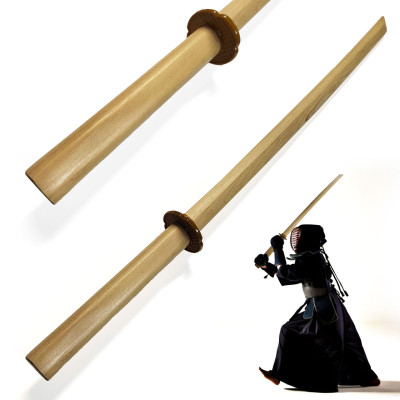 Katana de prática samurai Bokken de madeira Daito InícioInício