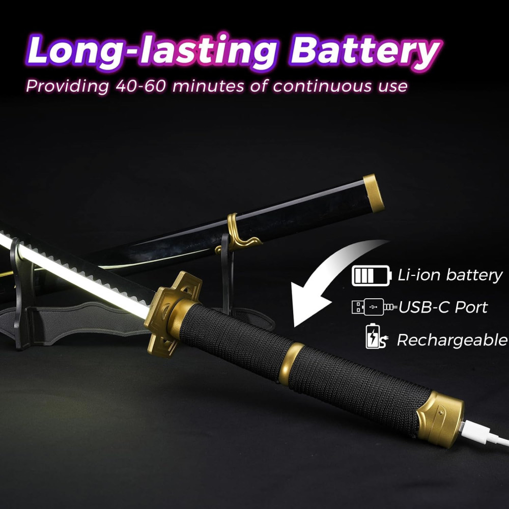 One Piece - Roronoa Zoro Yubashiri Katana - LED Version Une seule p...