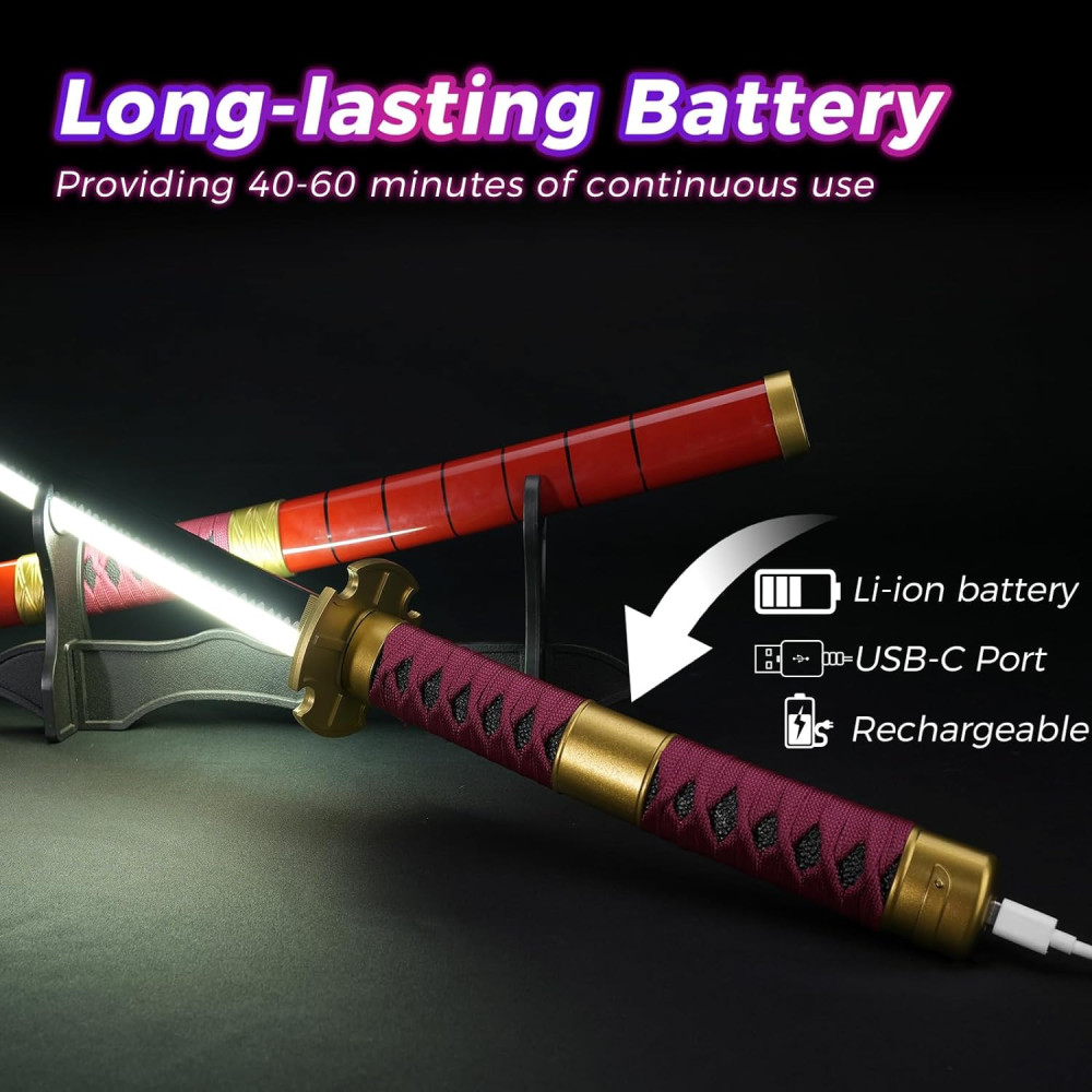 One Piece - Sandai Kitetsu Katana - Versión LED Una sola pieza