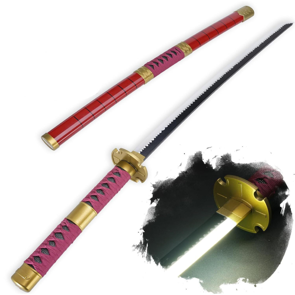 One Piece - Sandai Kitetsu Katana - Versão LED One PieceOne Piece