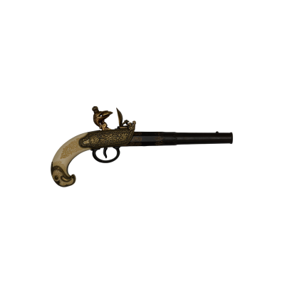 Russian pistol, 18th century FACTSHEET  Total length Eight inches. ...