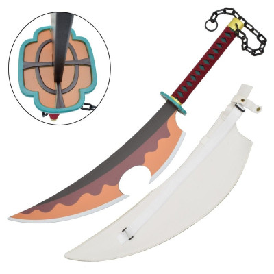 Demon Slayer - Kimetsu no Yaiba - Épée Tengen Uzui, version en bois...