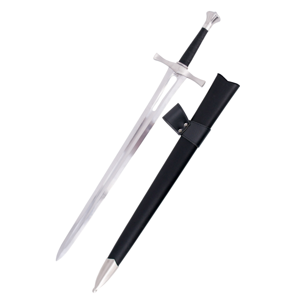 Functional sword with a total size of 89 cm Total size:  85 cmSheet...