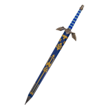 Twilight Princess Zelda Sword, titanium blue steel blade