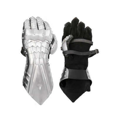 Guanteletes de combate, pulidos, remachados y cosidos Inicio