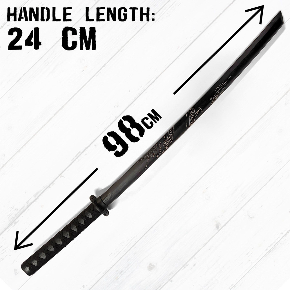 Bokken à motif dragon Commencement