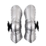 Gothic leg guards, pair, 1.2mm steel The poleyon knee pads are arti...