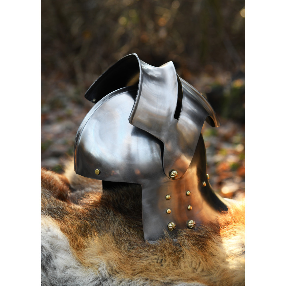 Casco alemán, circa 1480 d.C. Inicio