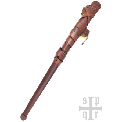 Funda de cuero para espada medieval, incl. Cinturón Inicio